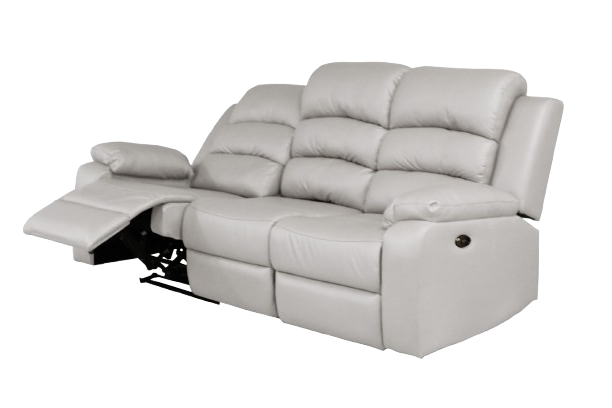 両側電動リクライニングソファ３人掛け