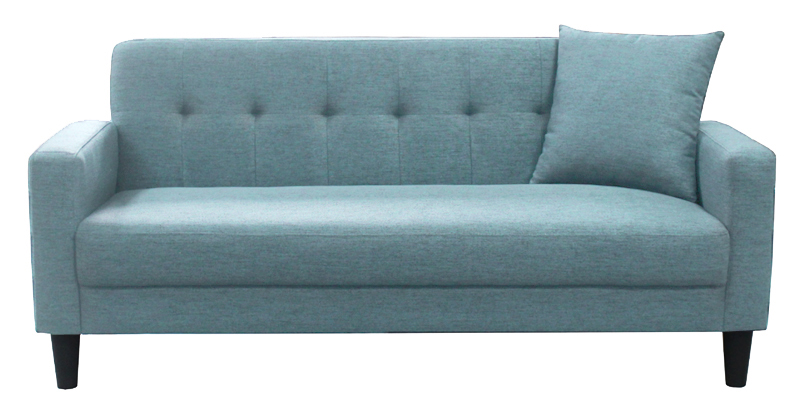 ファブリックソファ２．５人掛け（クッション付）