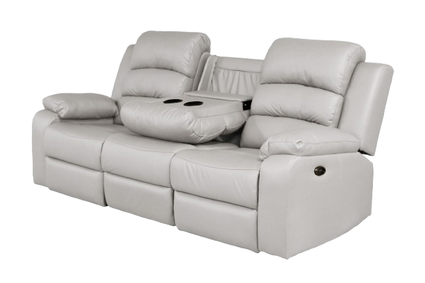 両側電動リクライニングソファ３人掛け