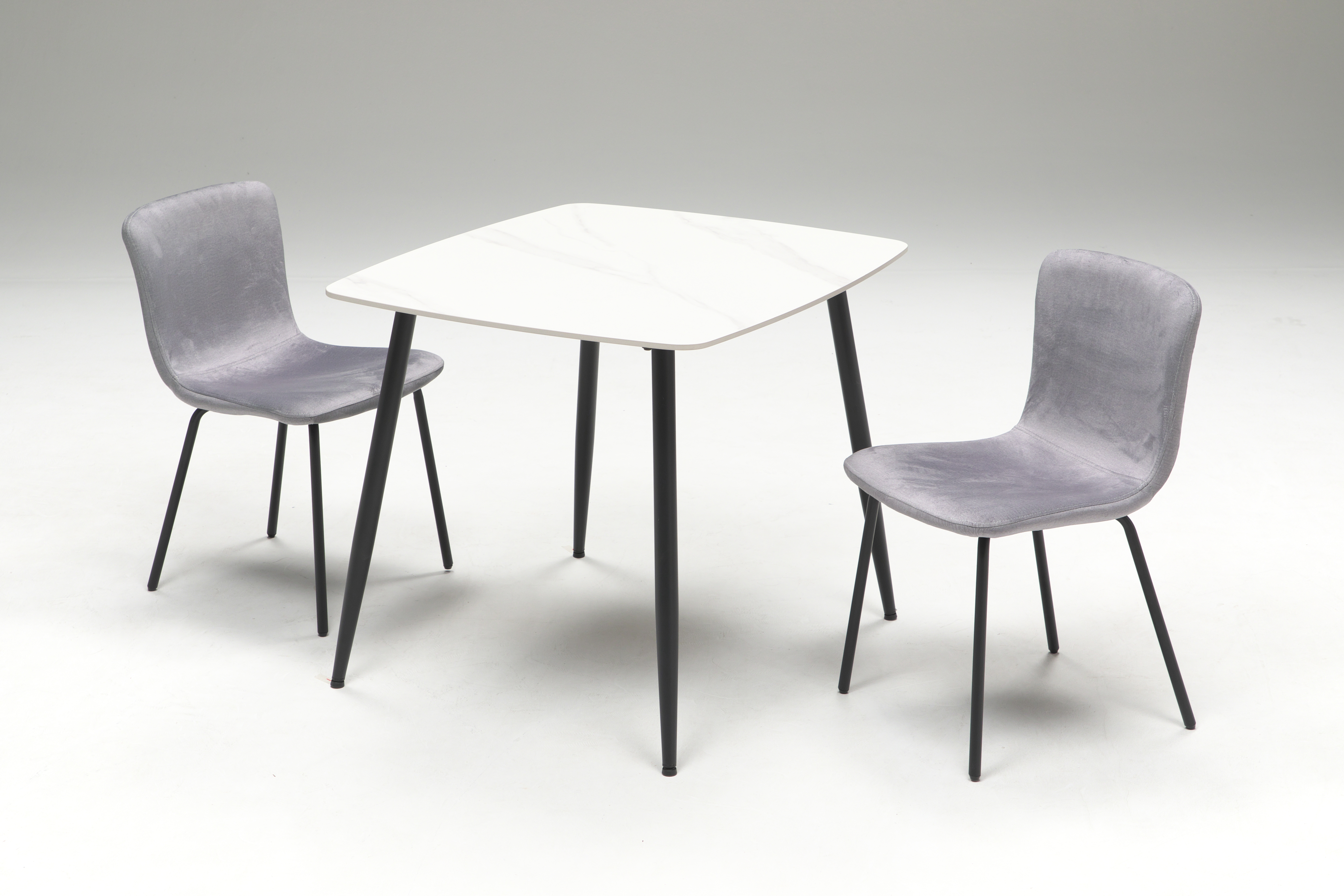 セラミック天板のダイニング３点セット