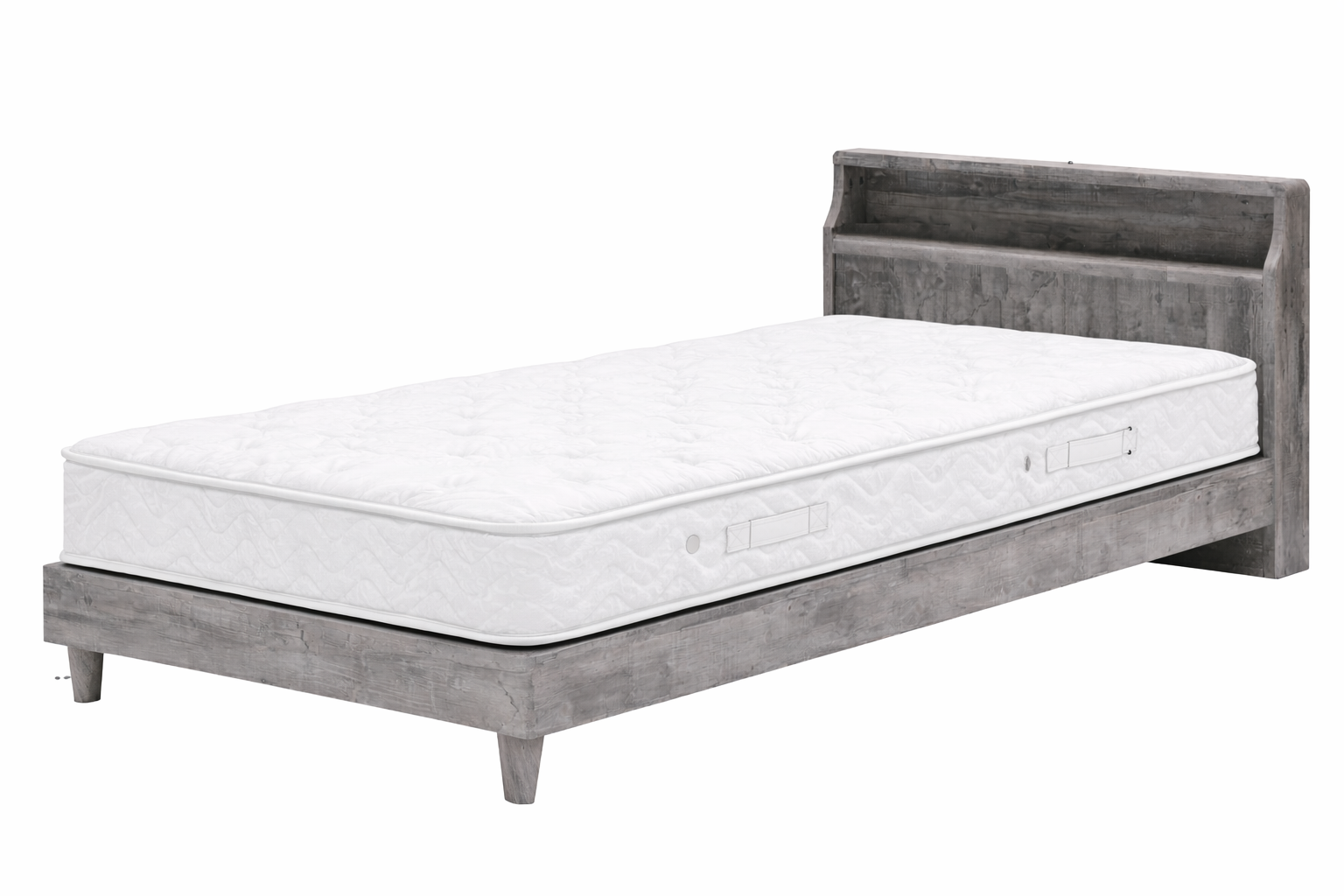 棚付シングルベッド(マット付)