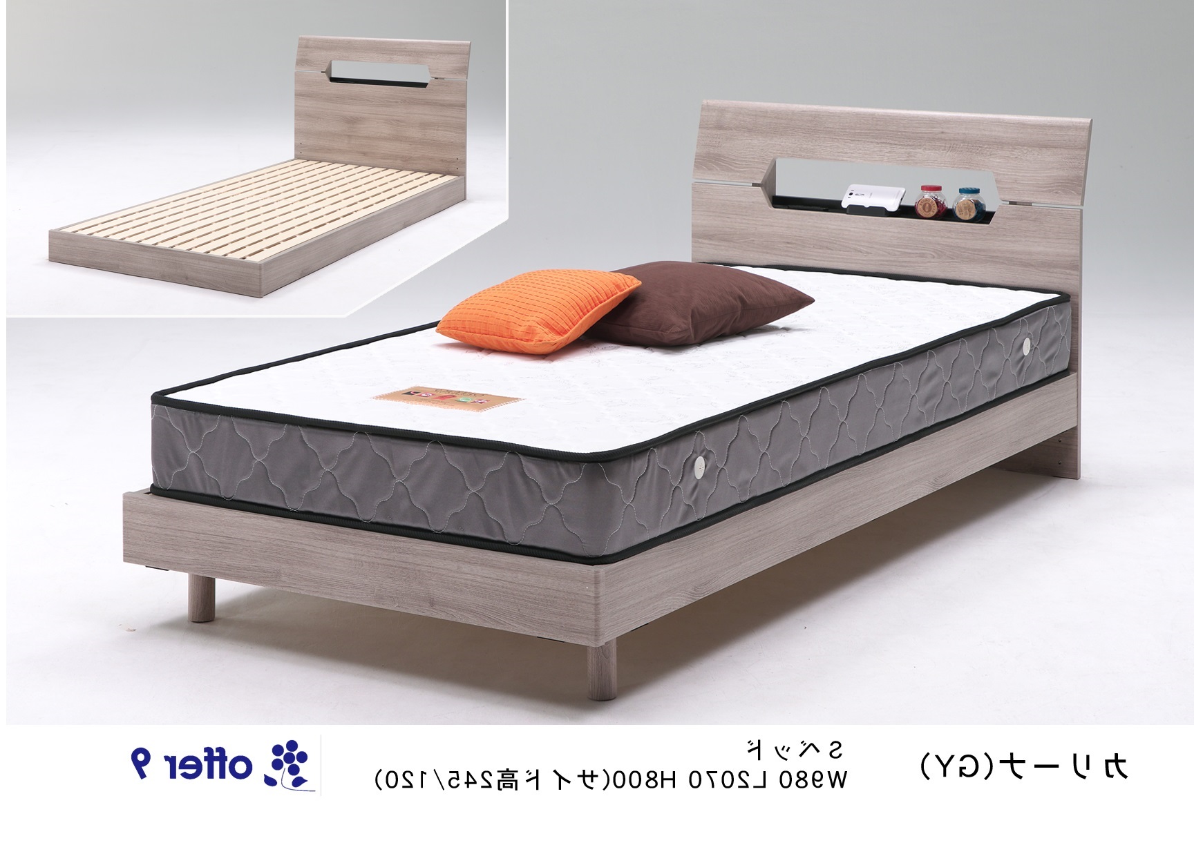 シングルベッド(マット付)