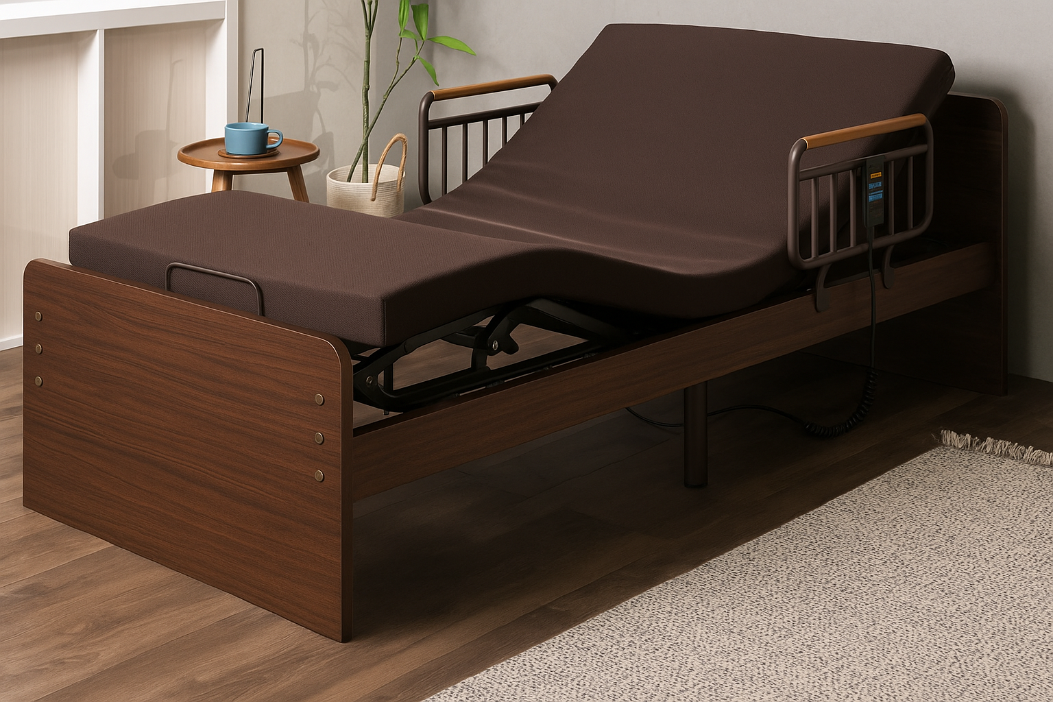 電動リクライニングベッド(マット付)