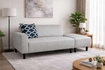 カウチソファ（クッション付）